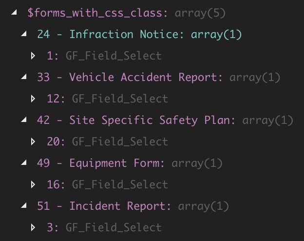 Get Gravity Forms with CSS Class